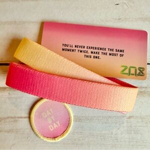 Zox Day by Day Rare Double Bracelet with Patch Size Medium #1458 NEW HTF